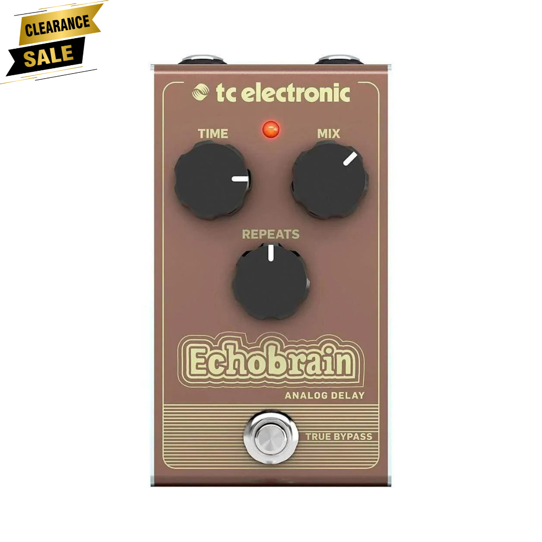 TC Electronic Echobrain Analog Delay Effect Pedal