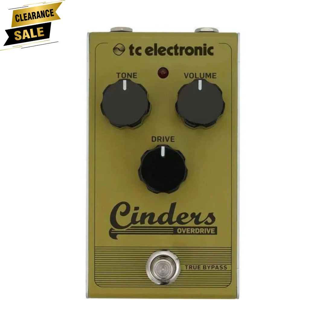 TC Electronics CINDERSOVERDRIVE Analog Overdrive Pedal