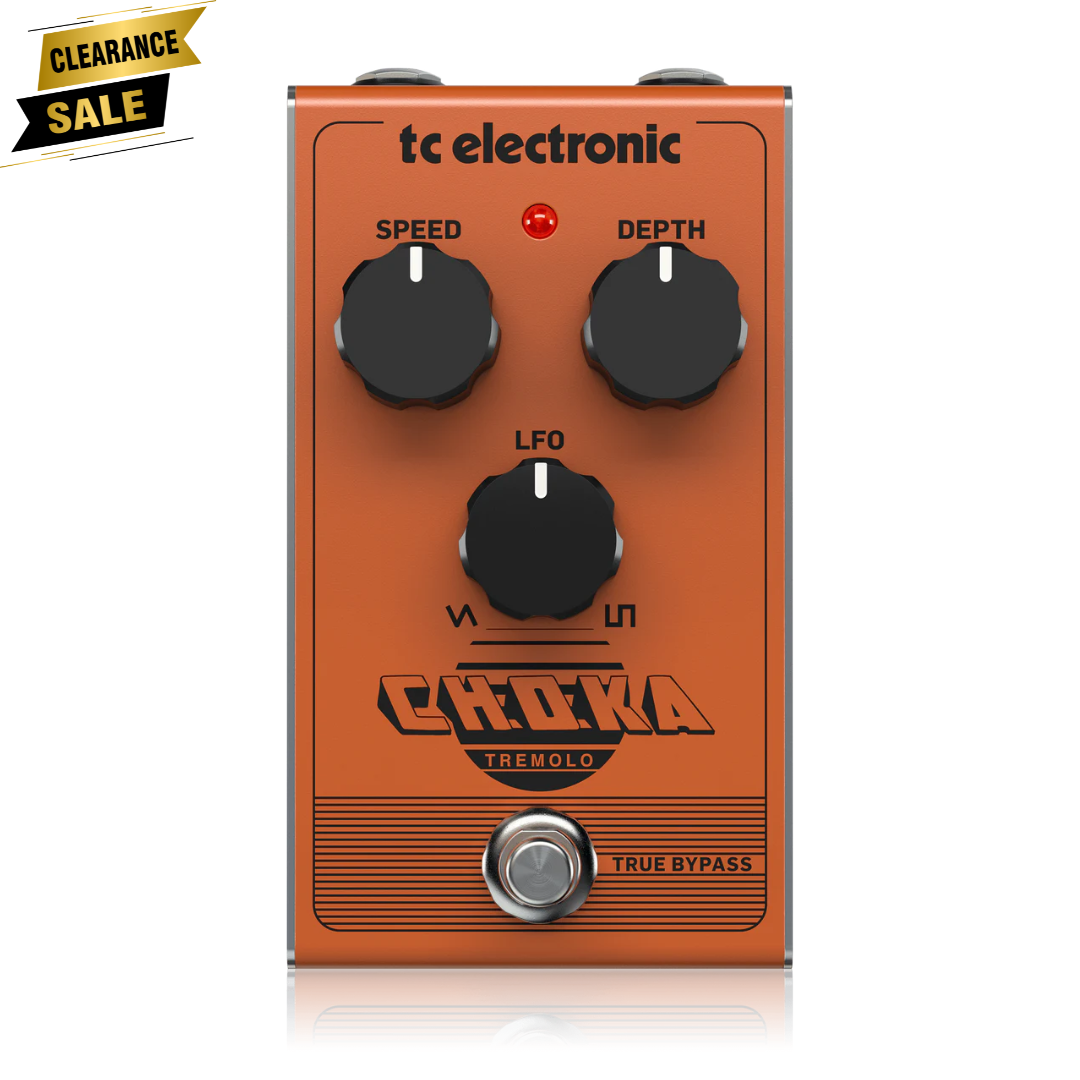 TC Electronic Choka Tremolo Effects Pedal