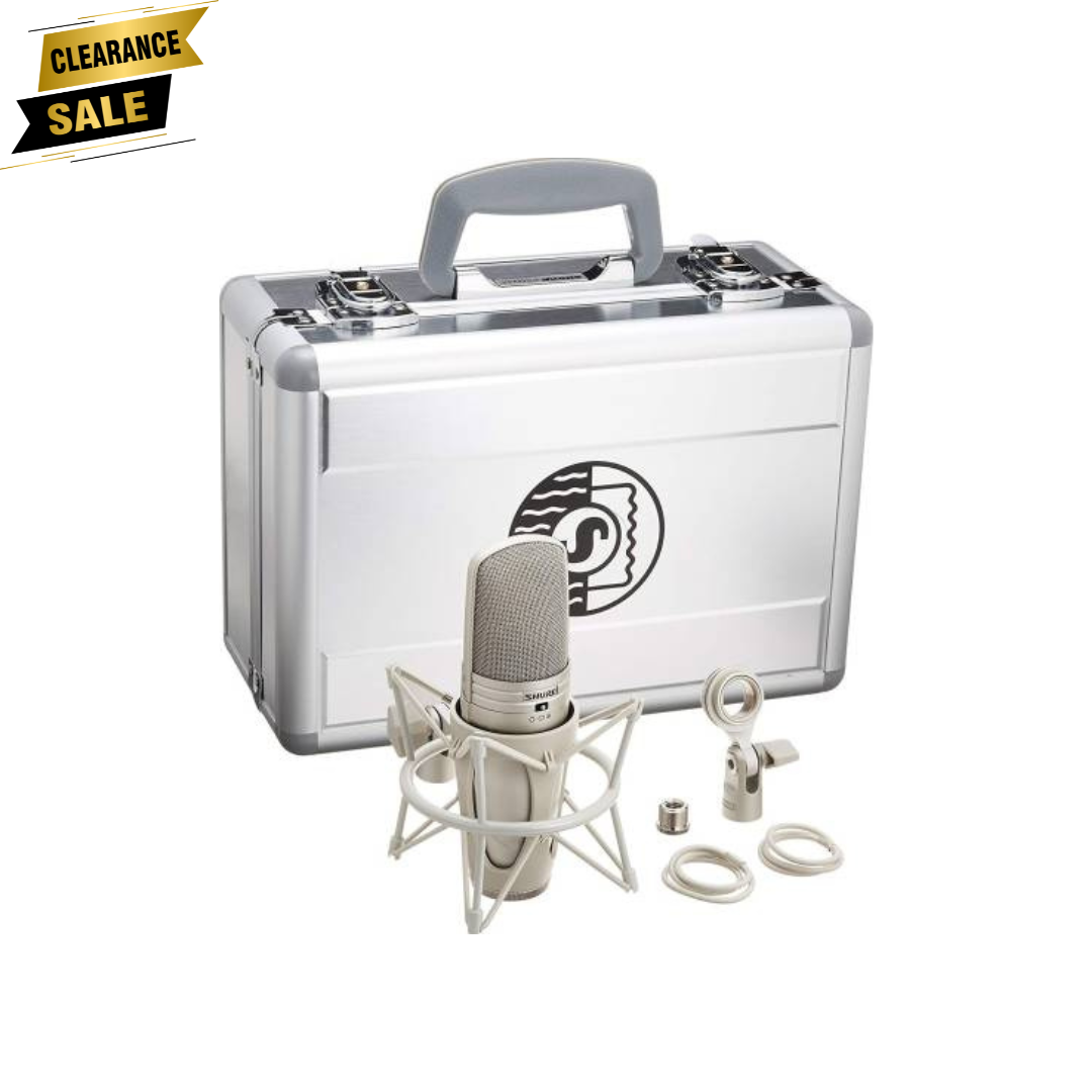Shure KSM44A/SL Large-diaphragm Condenser Microphone - Silver
