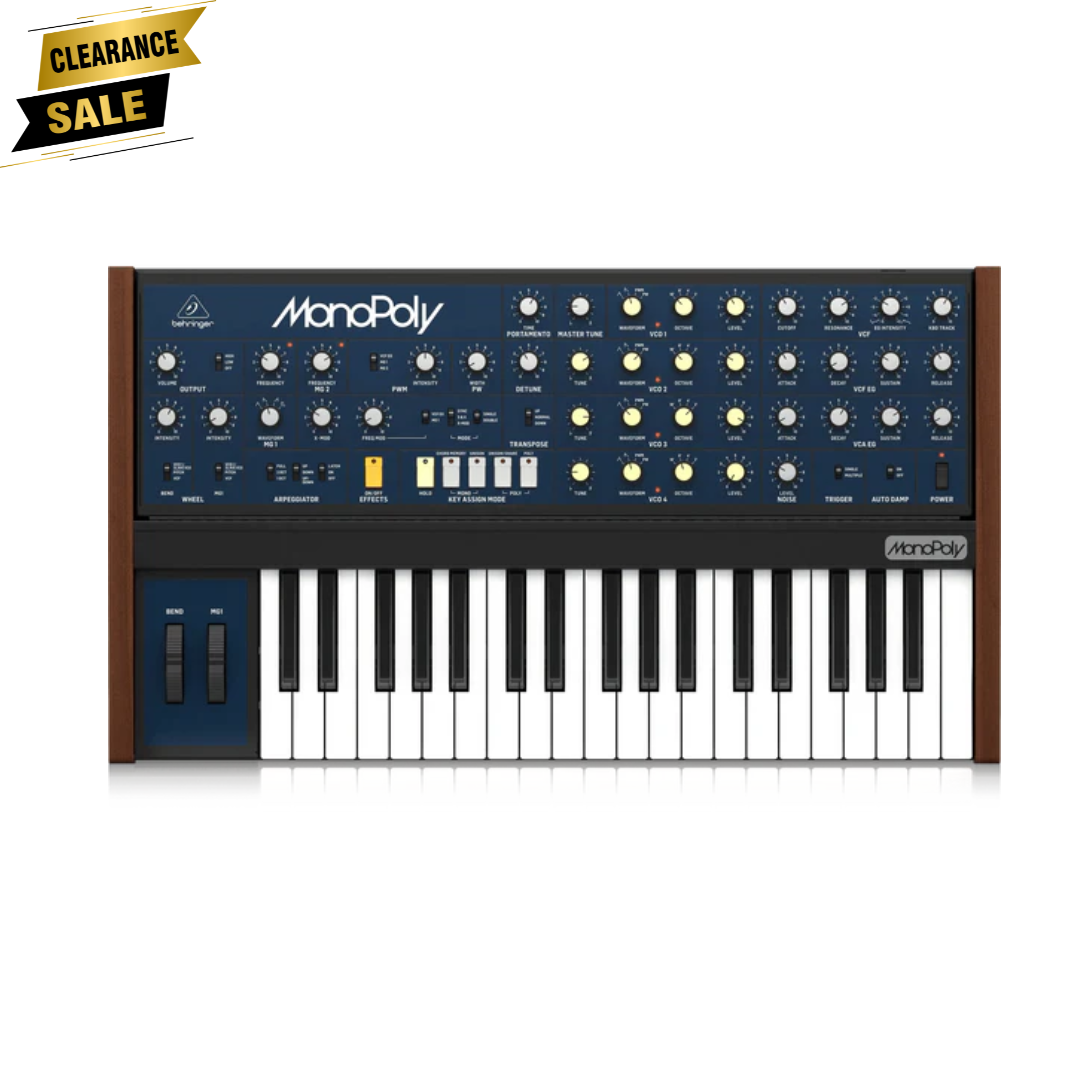 Behringer MONOPOLY Synthesizer and Sampler Keyboard