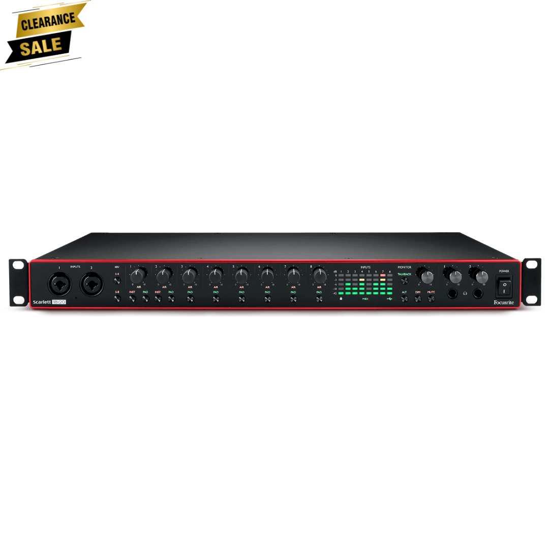 Focusrite Scarlett 18i20 3rd Gen USB Audio Interface