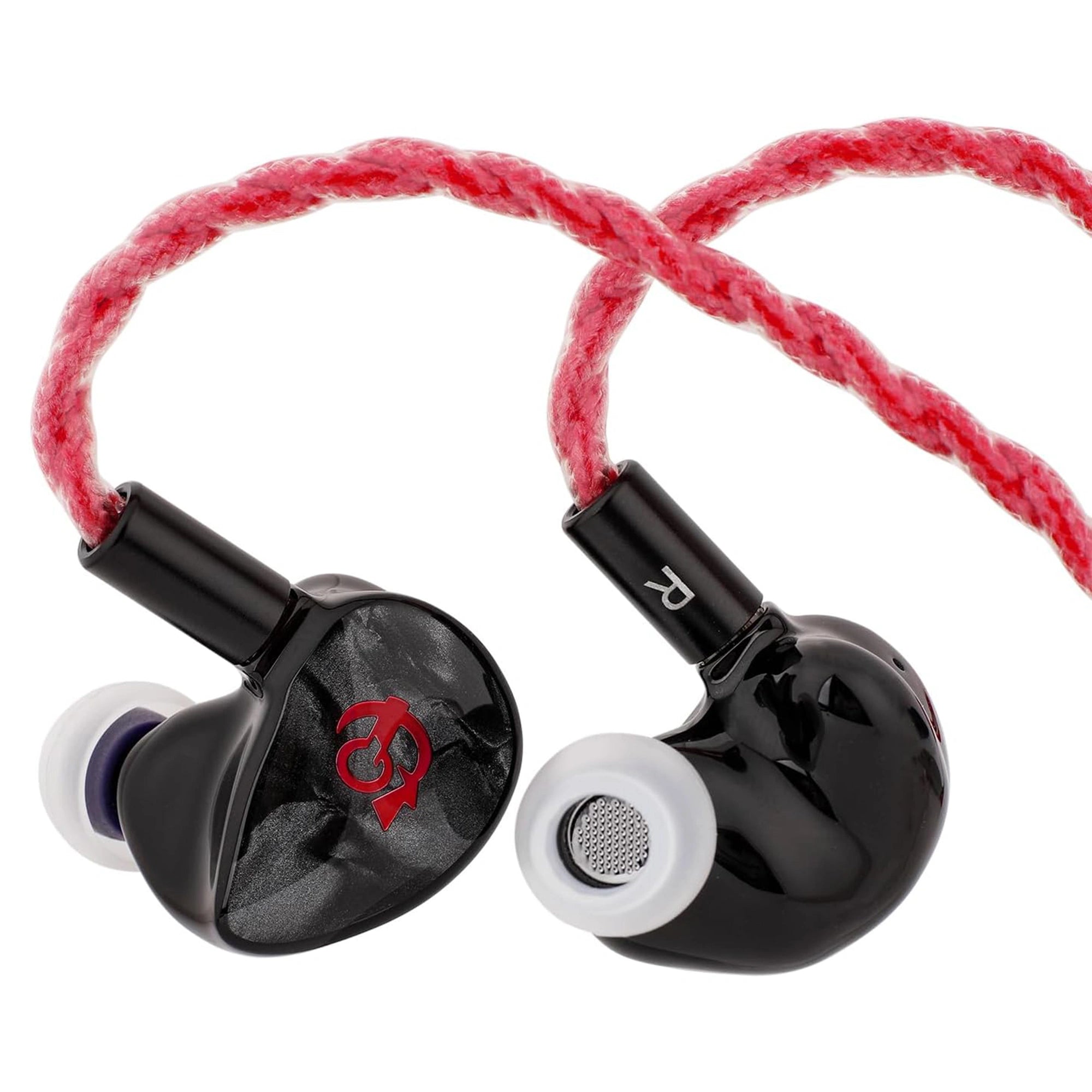FATfreq x HBB Deuce (4.4mm) black wired in-ear headphones