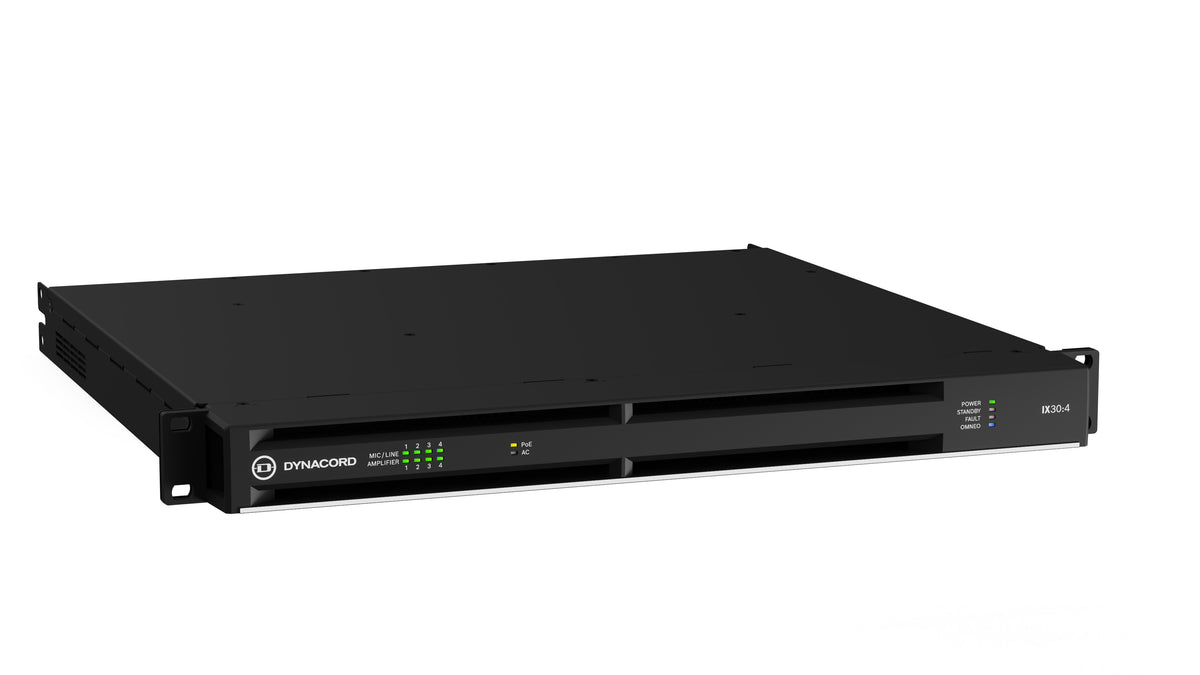 Dynacord IX30:4 4-channel networked multichannel DSP amplifier, 3 kW