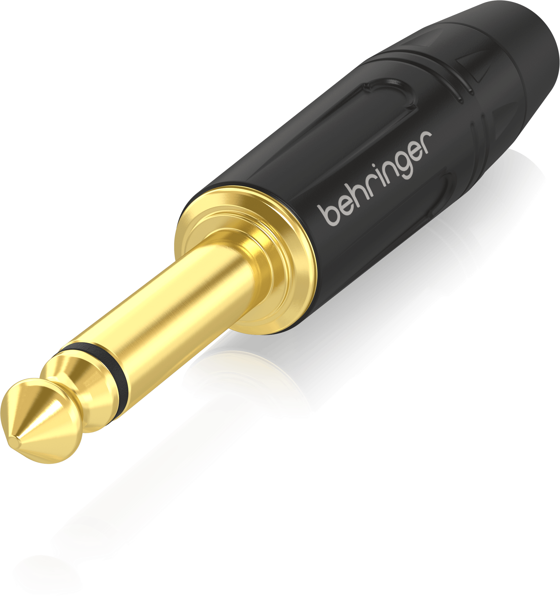 Behringer 4MGBK Professional 1/4" TS Male Gold Connector