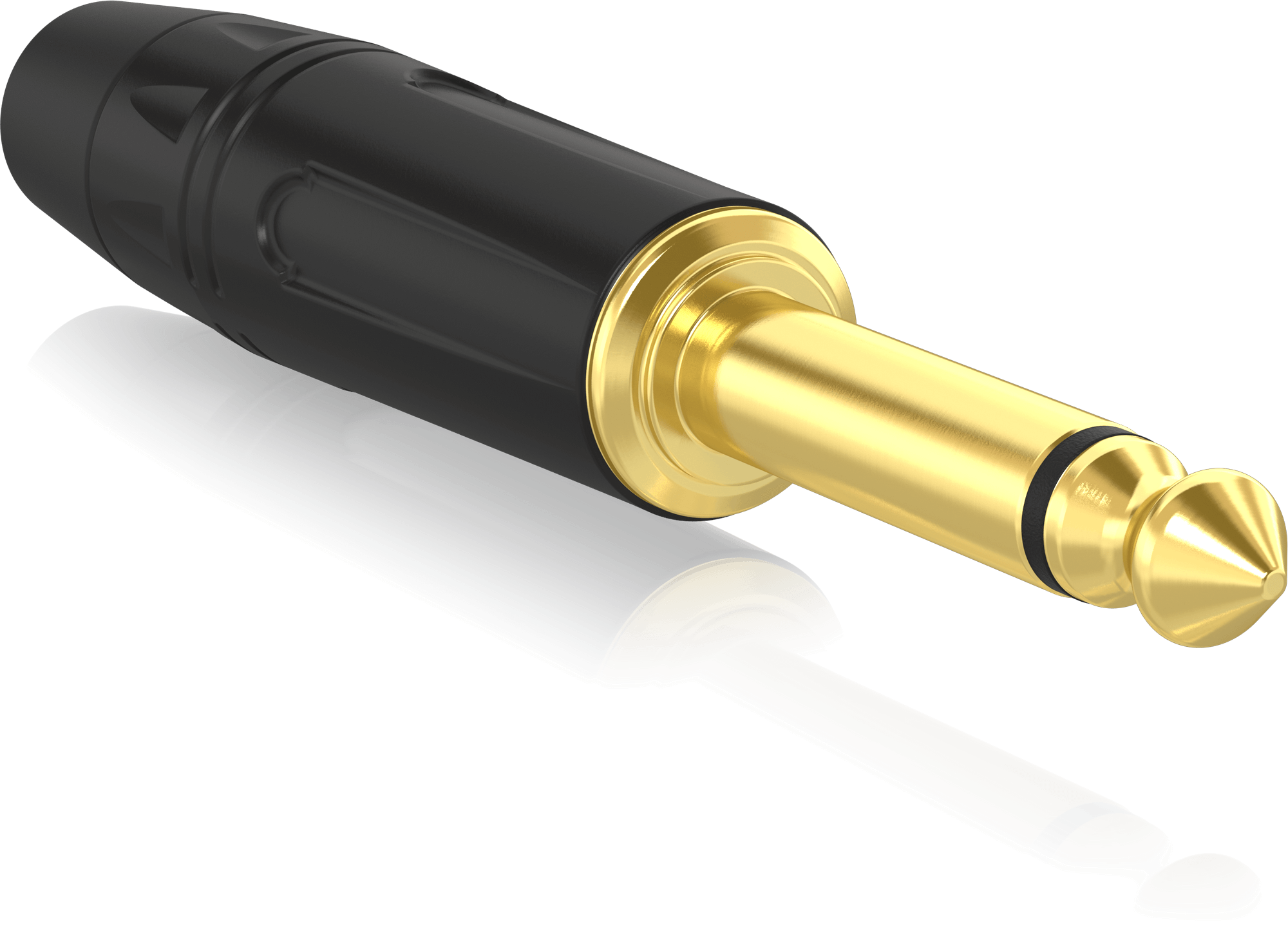 Behringer 4MGBK Professional 1/4" TS Male Gold Connector