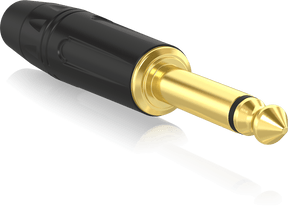 Behringer 4MGBK Professional 1/4" TS Male Gold Connector