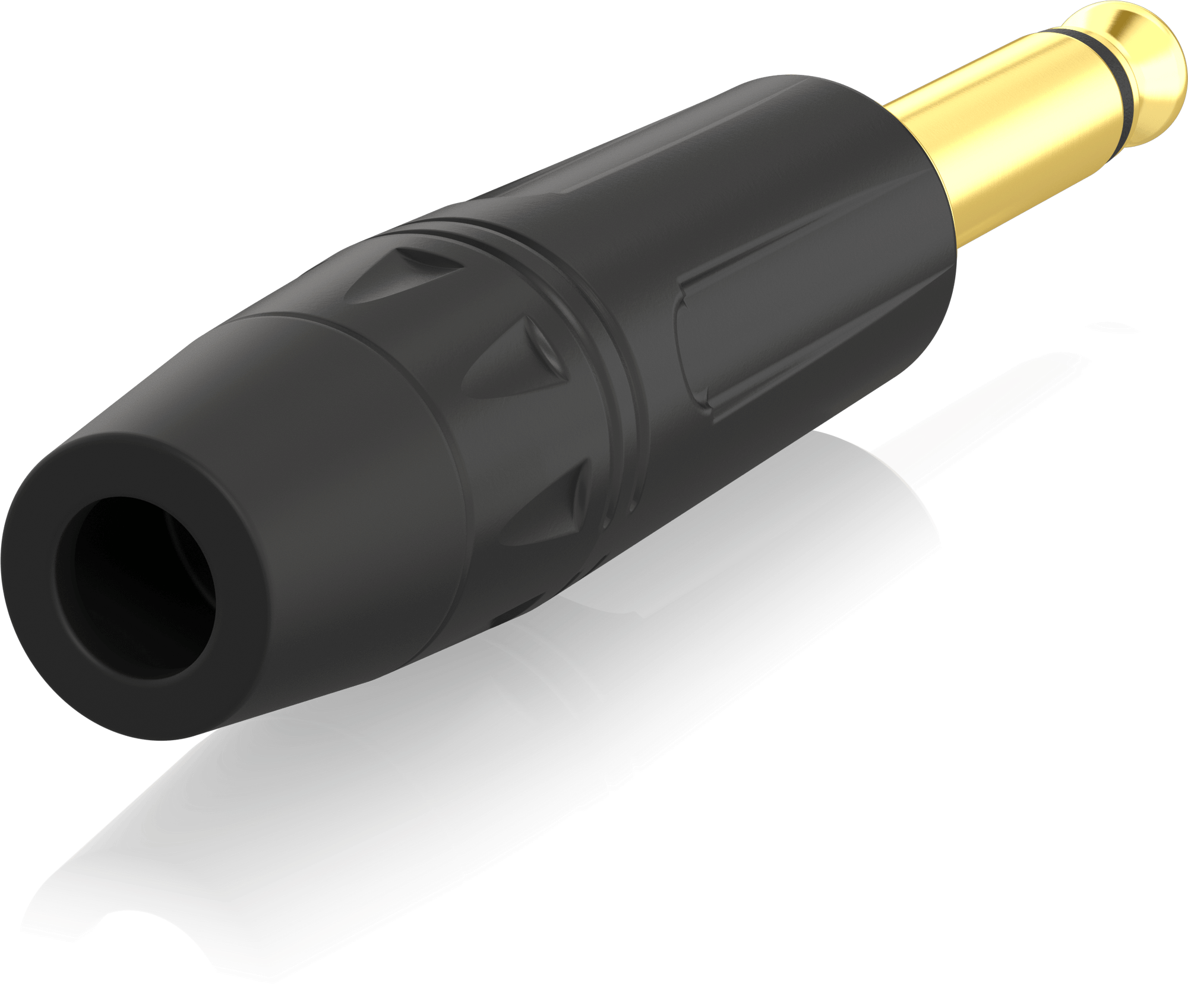 Behringer 4MGBK Professional 1/4" TS Male Gold Connector