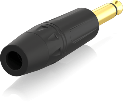 Behringer 4MGBK Professional 1/4" TS Male Gold Connector