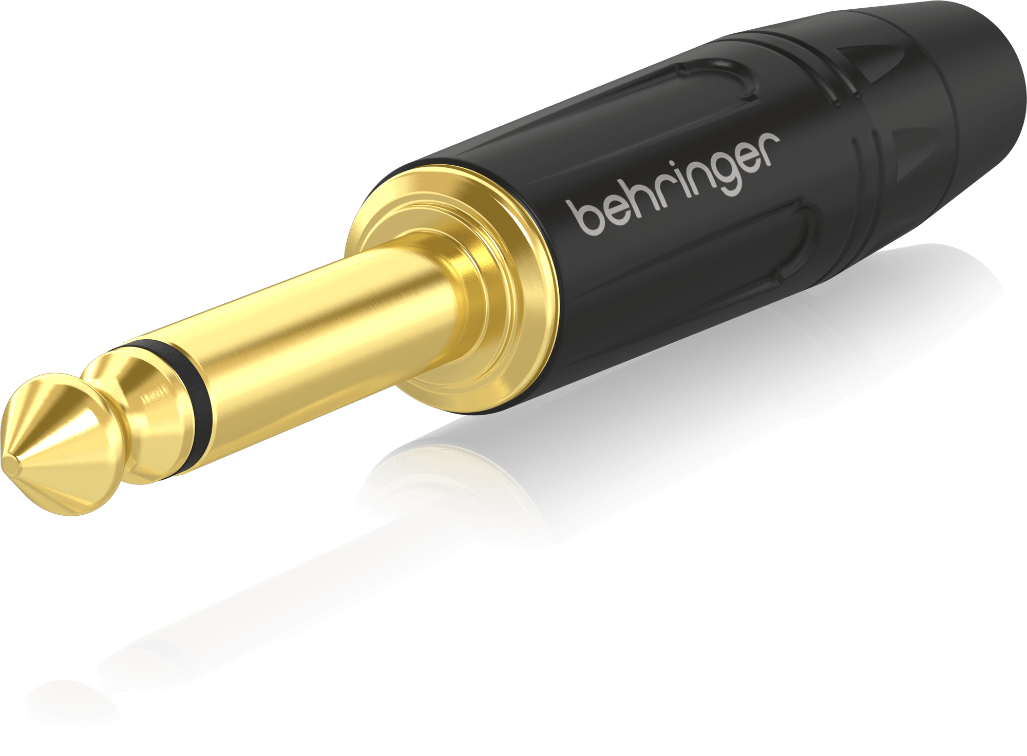 Behringer 4MGBK Professional 1/4" TS Male Gold Connector