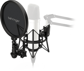 Behringer SMP1000 Heavy-Duty Shock Mount with Detachable Pop Filter