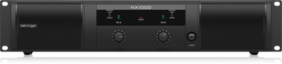 Behringer NX1000 Ultra-Lightweight 1000-Watt Class-D Power Amplifier with SmartSense Loudspeaker Impedance Compensation