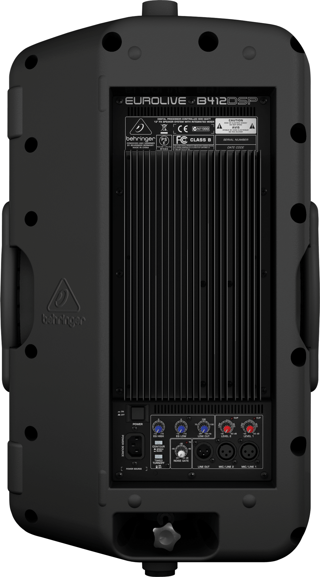 Behringer B412DSP Powered Speaker