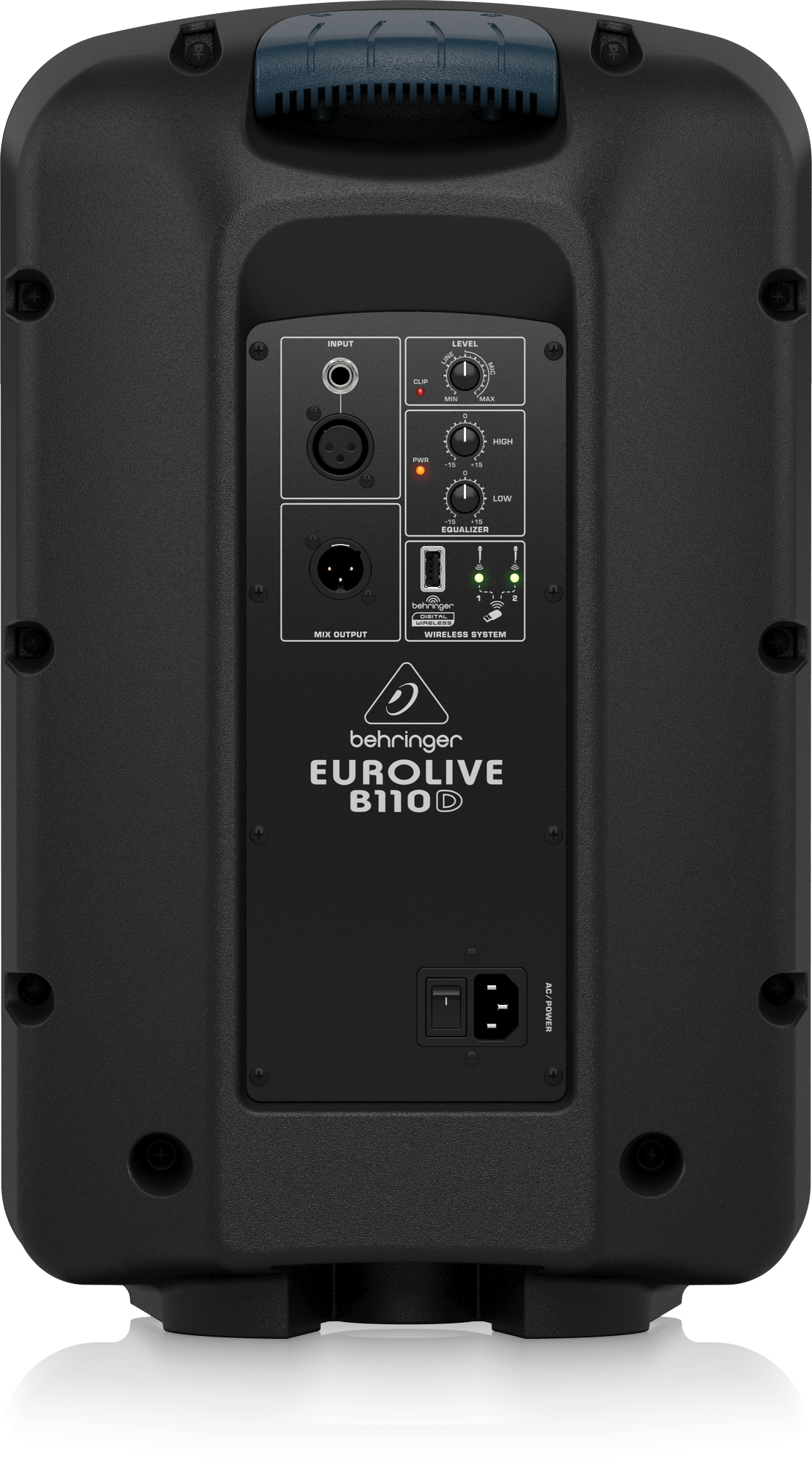 Behringer B110D Active 300-Watt 2-Way 10" PA Speaker System with Wireless Option