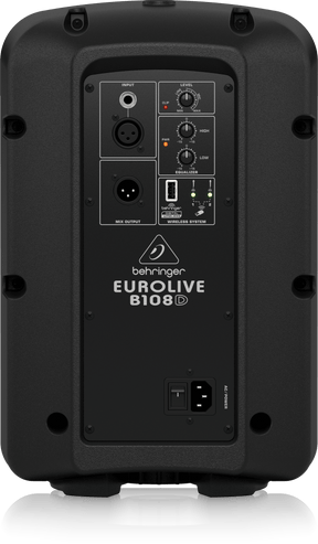 Behringer B108d Active 300 واط 2-Way 8 ″ PA نظام مكبر الصوت