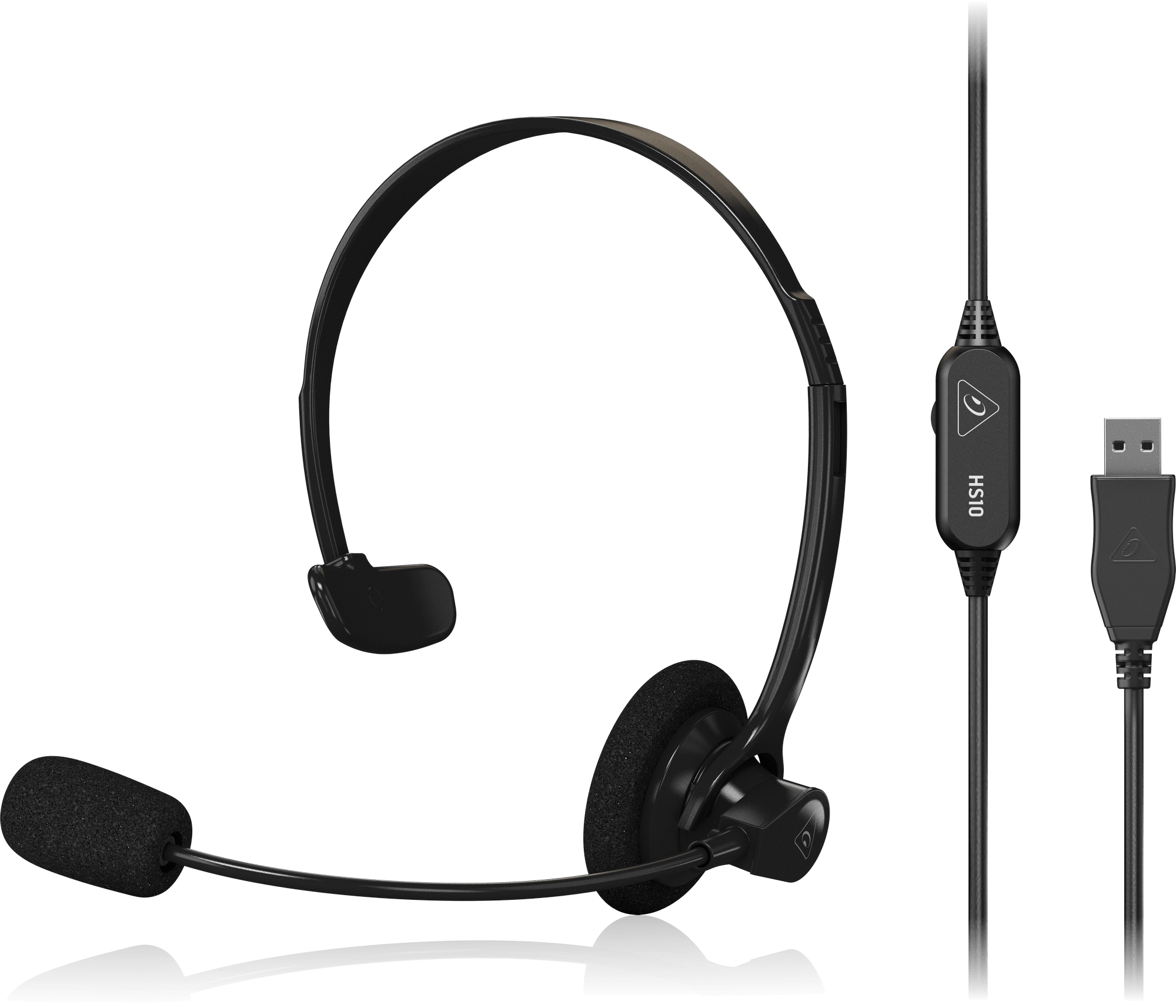 Behringer HS10 USB Mono Headset with Swivel Microphone