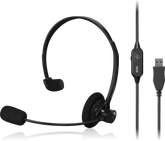 Behringer HS10 USB Mono Headset with Swivel Microphone