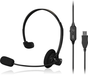 Behringer HS10 USB Mono Headset with Swivel Microphone