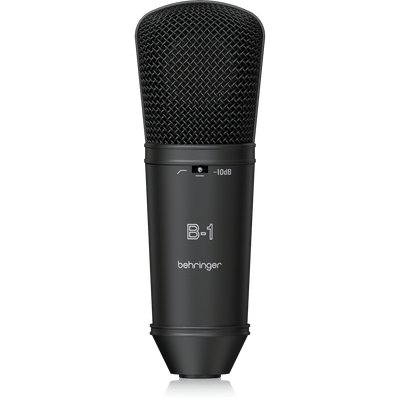 Behringer B-1 Dark Edition Gold-sput-divedragm Studio Contenser Microphone