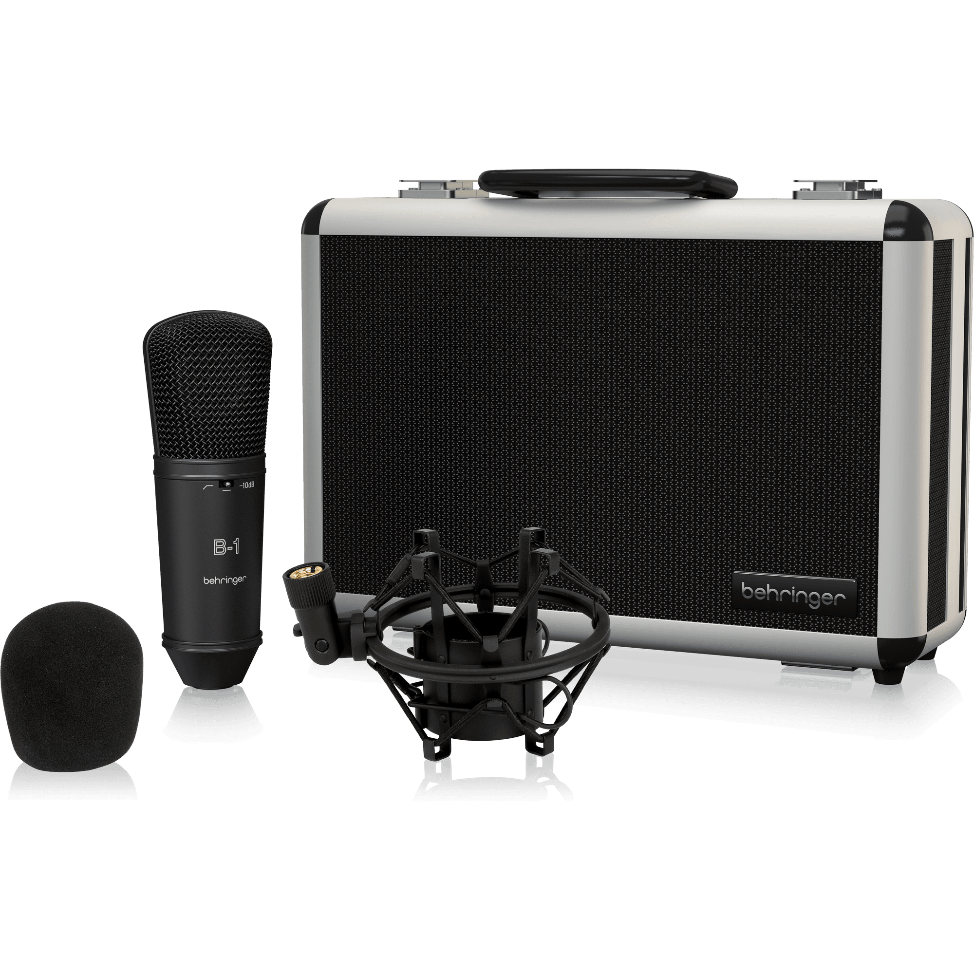 Behringer B-1 DARK EDITION Gold-Sputtered Large-Diaphragm Studio Condenser Microphone