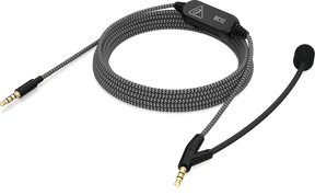 Behringer BC12 Premium Headphone Cable with Boom Microphone and In-line Control