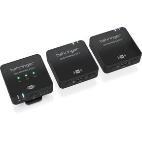 Behringer Go Cam Wireless 2 Digital Wireless Dual Clip-On System Microphone لمشاركي المحتوى