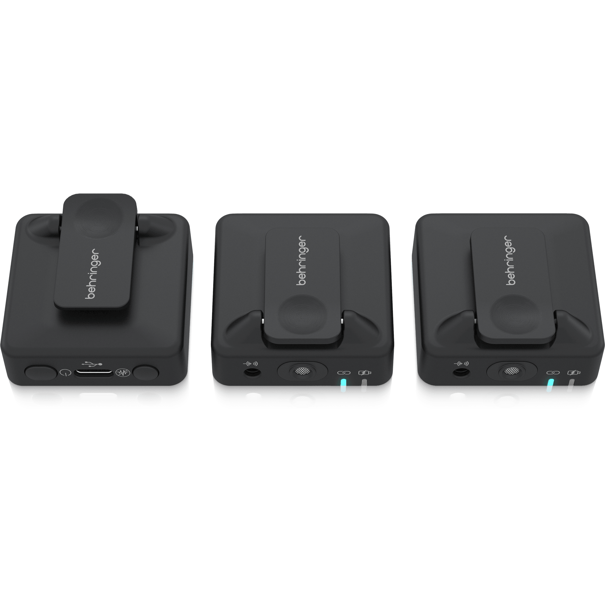 Behringer GO CAM WIRELESS 2 Digital Wireless Dual Clip-On Microphone System for Content Creators