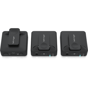 Behringer Go Cam Wireless 2 Digital Wireless Dual Clip-On System Microphone لمشاركي المحتوى
