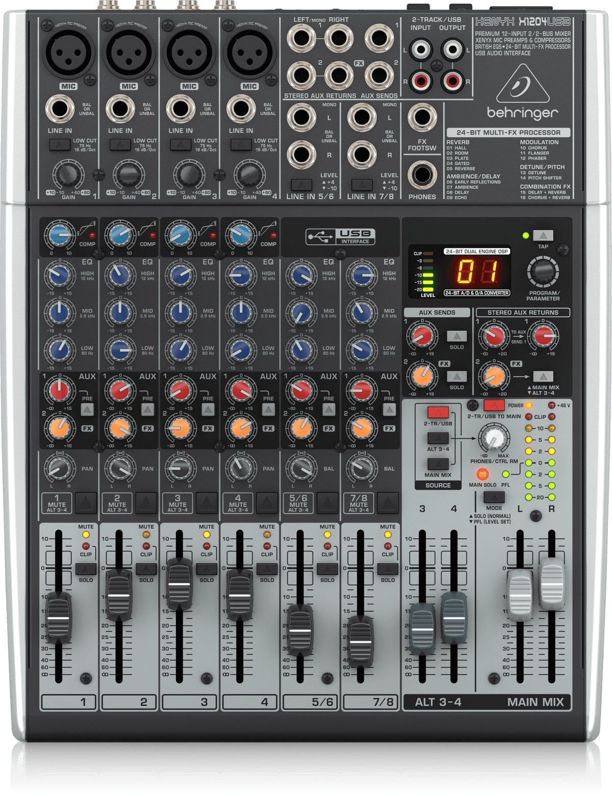 behringer 2台　XENYX 1204USB／XENYX 1202FX Image_BE_0601-