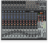 Behringer Xenyx X2222USB Premium 22-Input 2/2-Bus Mixer with XENYX Mic Preamps and Compressors, British EQ, 24-Bit Multi-FX Processor and USB/Audio Interface