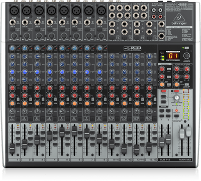 Behringer Xenyx X22222USB الخلاط التناظرية