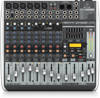 Behringer Xenyx QX1222USB Mixer