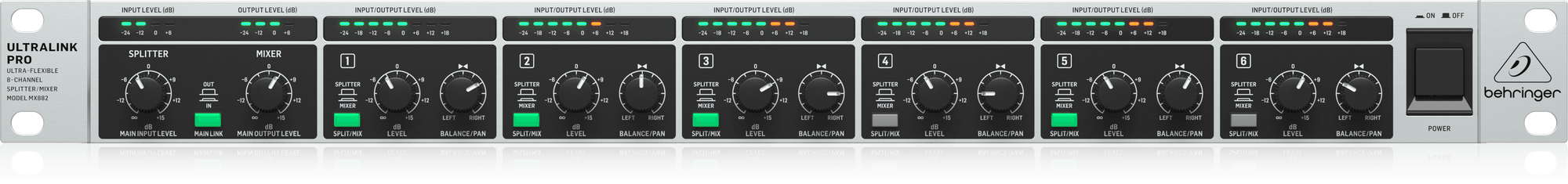 Behringer Ultralink Pro MX882 V2 Analog Mixer