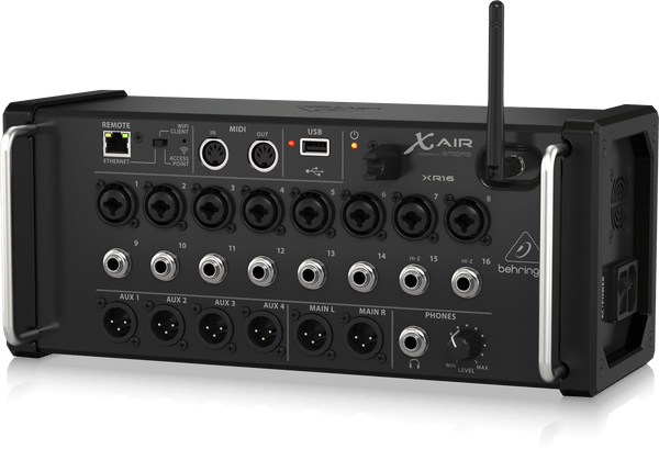 Behringer X Air XR16 16-Channel Tablet-Controlled Digital Mixer