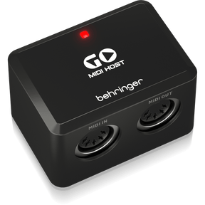 Behringer GO MIDI HOST Compact MIDI/USB Host Interface for “Plug-and-Play” Connectivity