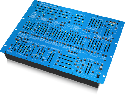 Behringer 2600BLUEMARVIN Special Edition Semi-Modular Analog Synthesizer with 3 VCOs, Multi-Mode VCF and Spring Reverb in 8U Rack-Mount Format