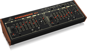 Behringer SYNCUSSIONSY1 Classic Dual Analog Percussion Synthesizer with 6 Oscillator Modes and Eurorack Format