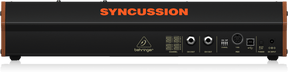 Behringer SYNCUSSIONSY1 Classic Dual Analog Percussion Synthesizer with 6 Oscillator Modes and Eurorack Format