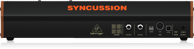 Behringer SYNCUSSIONSY1 Classic Dual Analog Percussion Synthesizer with 6 Oscillator Modes and Eurorack Format