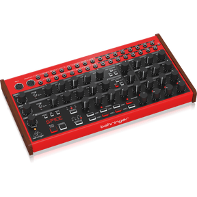Behringer Spice التناظرية شبه النظم المتناظرة مع 2 مذبذبات ، 4 محاذاة فرعية ، مرشح متعدد الأوضاع ومتسلسل مزدوج المكون من 4 خطوات