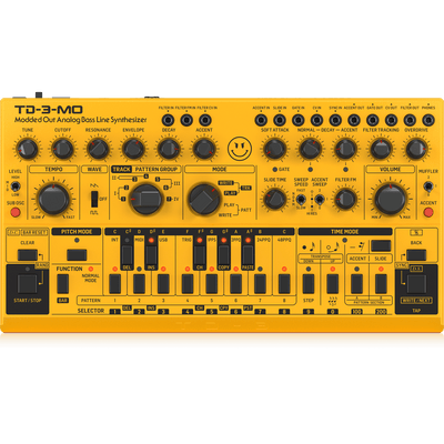 Behringer TD3MOAM “Modded Out” Analog Bass Line Synthesizer with VCO, MIDI-Controllable VCF and Sub-Harmonics Oscillator