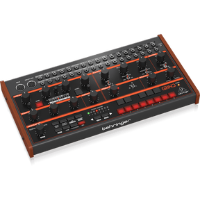 Behringer GRIND Hybrid Semi-Modular Synthesizer with 24 Digital Sound Engines, Analog Ladder Filter, 32-Step Sequencer and 16-Voice Poly Chain