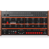 Behringer GRIND Hybrid Semi-Modular Synthesizer with 24 Digital Sound Engines, Analog Ladder Filter, 32-Step Sequencer and 16-Voice Poly Chain