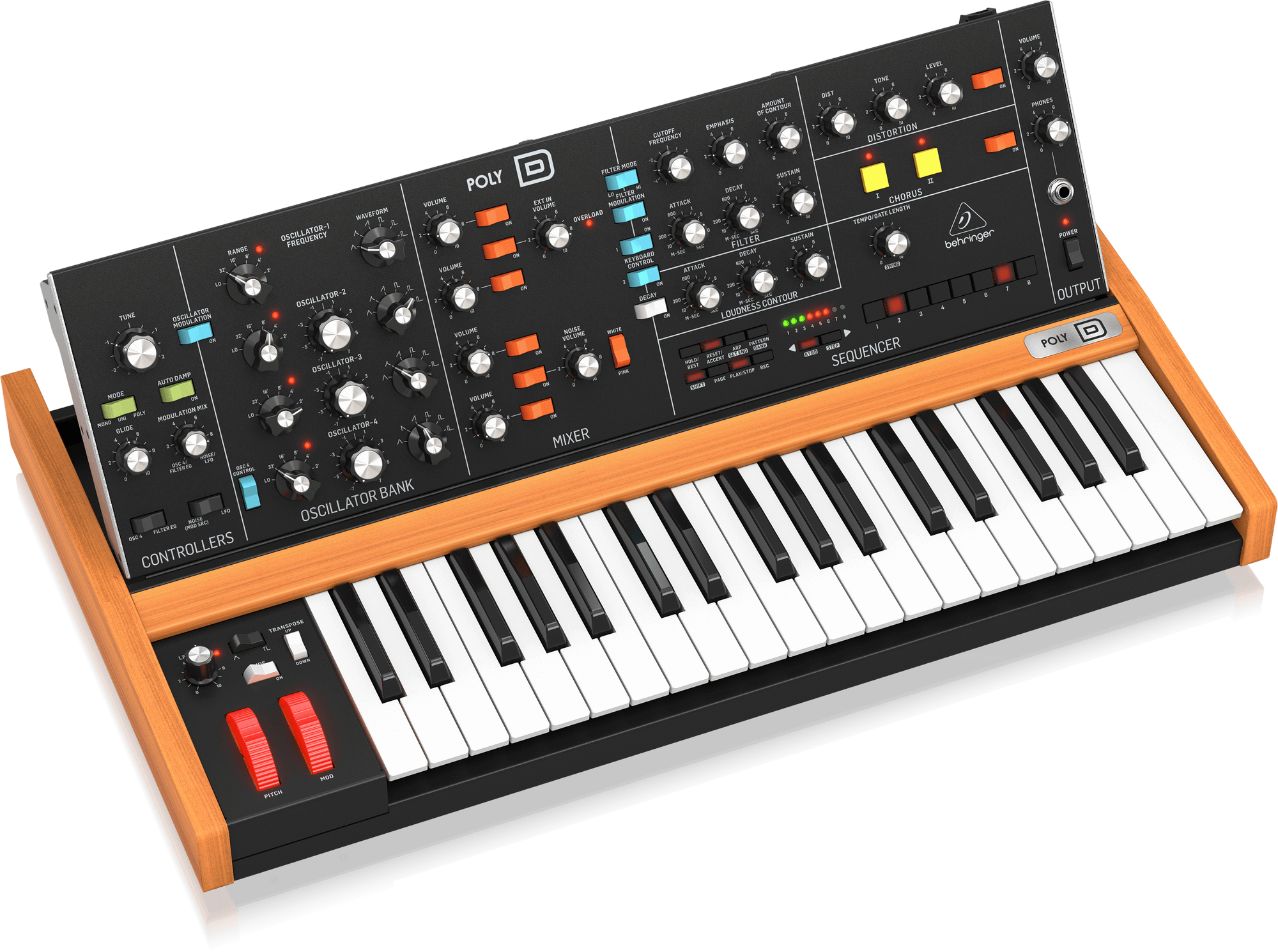 Behringer POLYD Analog 4 Voice Polyphonic Synthesizer