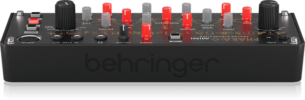 Behringer PHARAOMINI Analog Polyphonic Synthesizer with 3 VCOs, Classic VCF, Ring Modulator, 16-Step Motion Sequencer and Delay