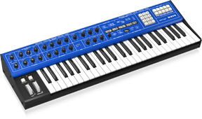 Behringer WAVE Legendary 8-Voice Multi-Timbral Hybrid Synthesizer with Wavetable Generators and Analog VCF and VCA, LFO, 3 Envelopes, Arpeggiator and Sequencer