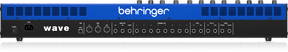 Behringer WAVE Legendary 8-Voice Multi-Timbral Hybrid Synthesizer with Wavetable Generators and Analog VCF and VCA, LFO, 3 Envelopes, Arpeggiator and Sequencer