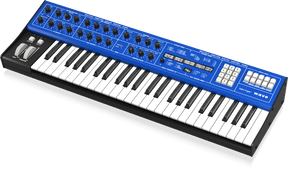 Behringer WAVE Legendary 8-Voice Multi-Timbral Hybrid Synthesizer with Wavetable Generators and Analog VCF and VCA, LFO, 3 Envelopes, Arpeggiator and Sequencer