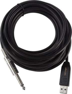 Behringer Guitar2USB الغيتار إلى كابل واجهة USB