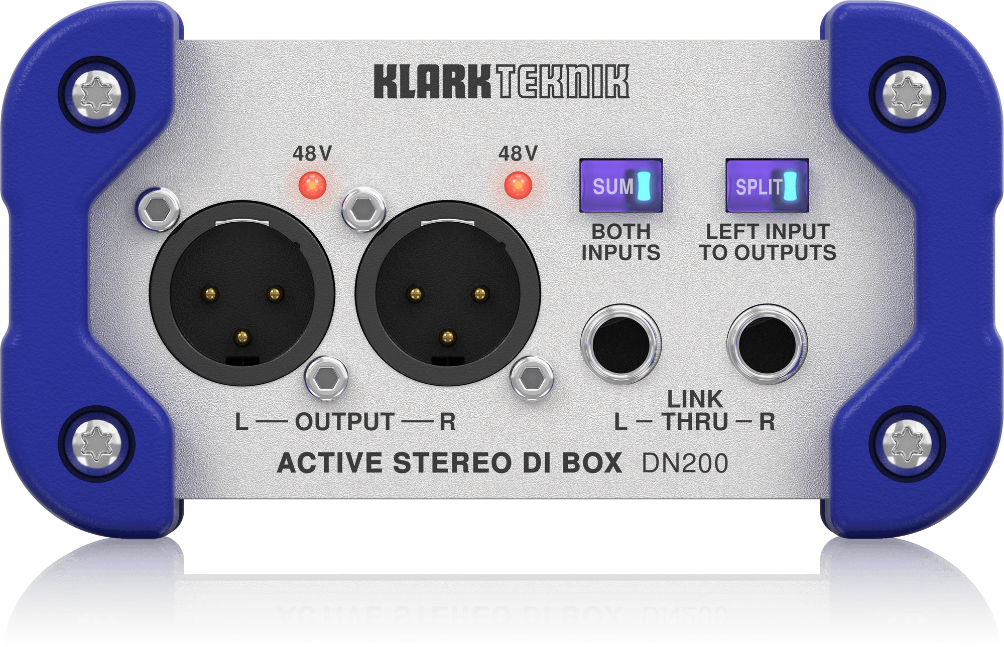 Klark Teknik DN200 V2 2-channel active di box